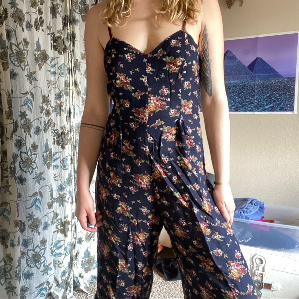 Floral jumpsuit
